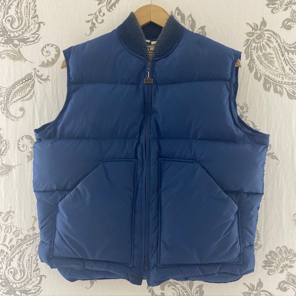 Vintage Walls Puffer Vest‎ Blizzard Pruf ~ Goose Down Sz 46 Tall USA